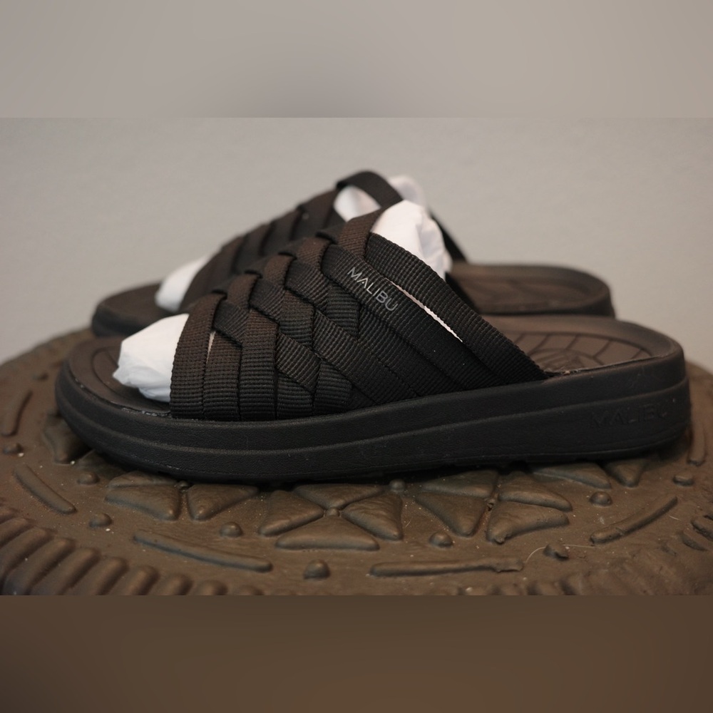 MALIBU - Zuma Black Sandals M6 W8